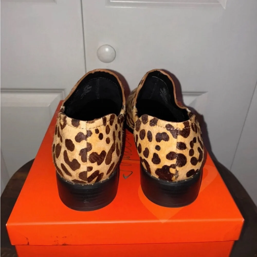 Steven By Steve Madden Leopard Print Ankle Booties - Tan and Brown